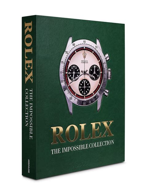 rolex book for sale|rolex the impossible collection.